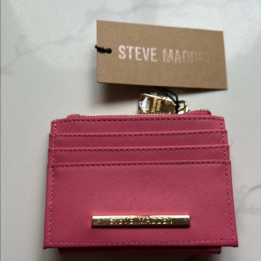 Steve Madden Pink Card Holder